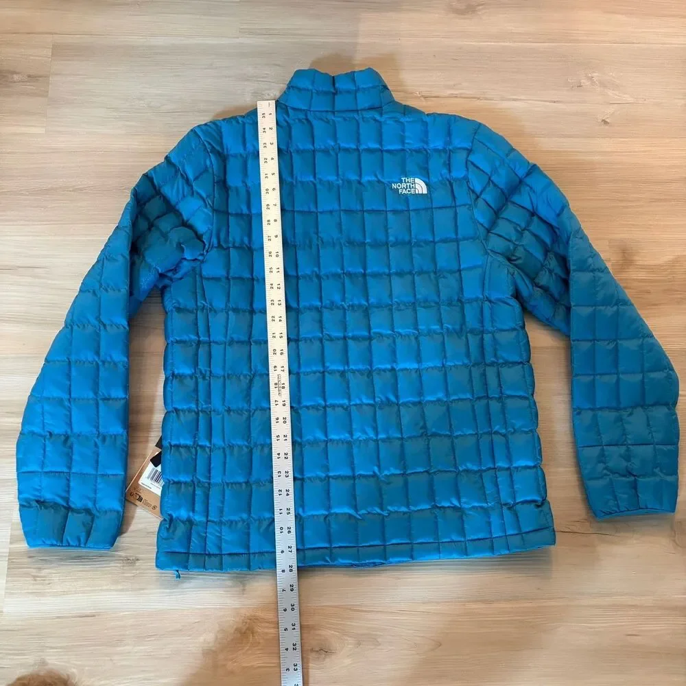 The North Face Men's ThermoBall Insulated Jacket - Digital Steel Large Blue